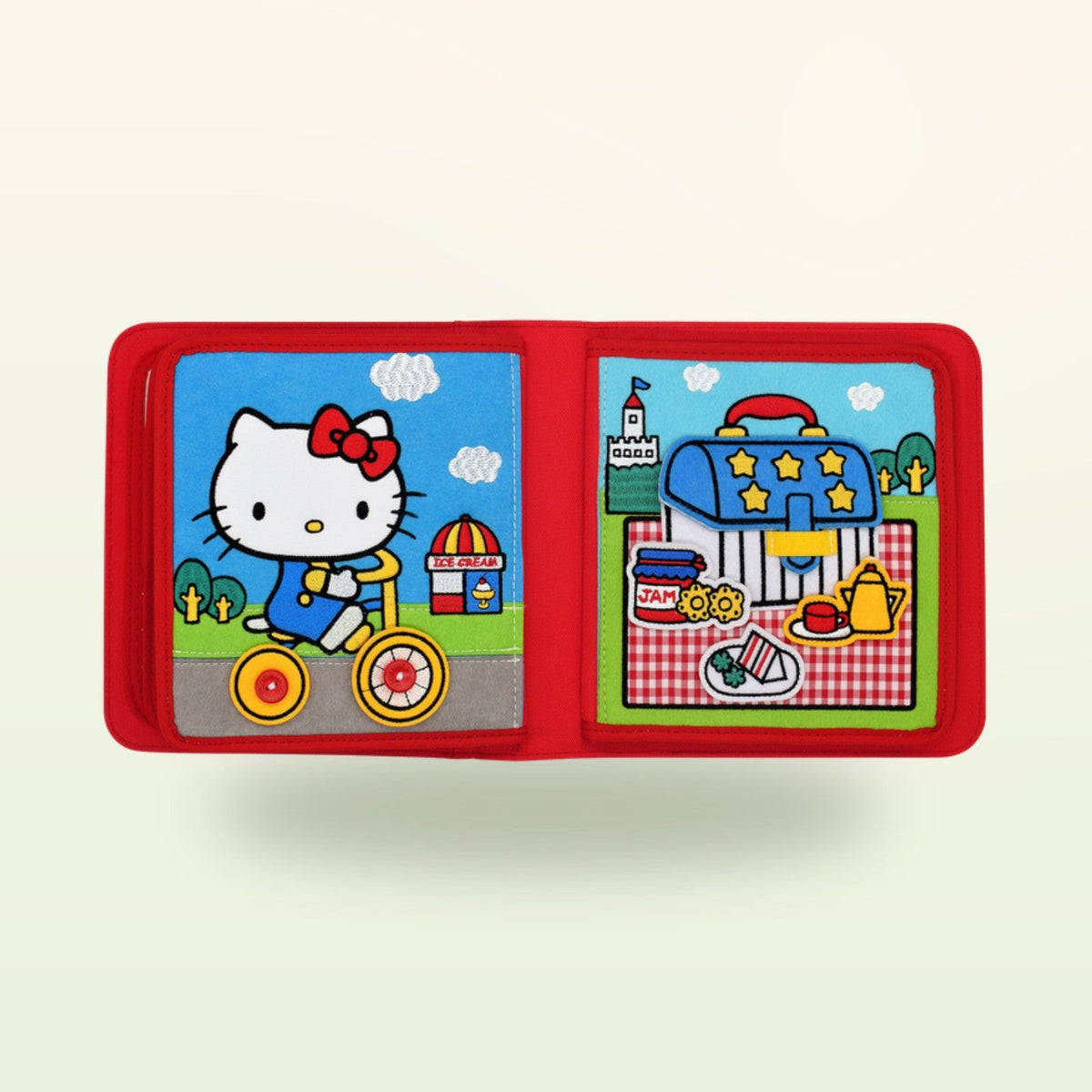 My First Book Hello Kitty (Red) + Backpack Set