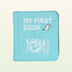 My First Book Kleine fijnsmakers (lichtblauw) - Quiet Book