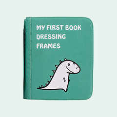 My First Book Kledingkast (groen) - Quiet Book