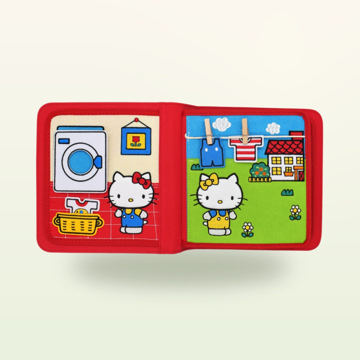 My First Book Hello Kitty (Red) + Backpack Set