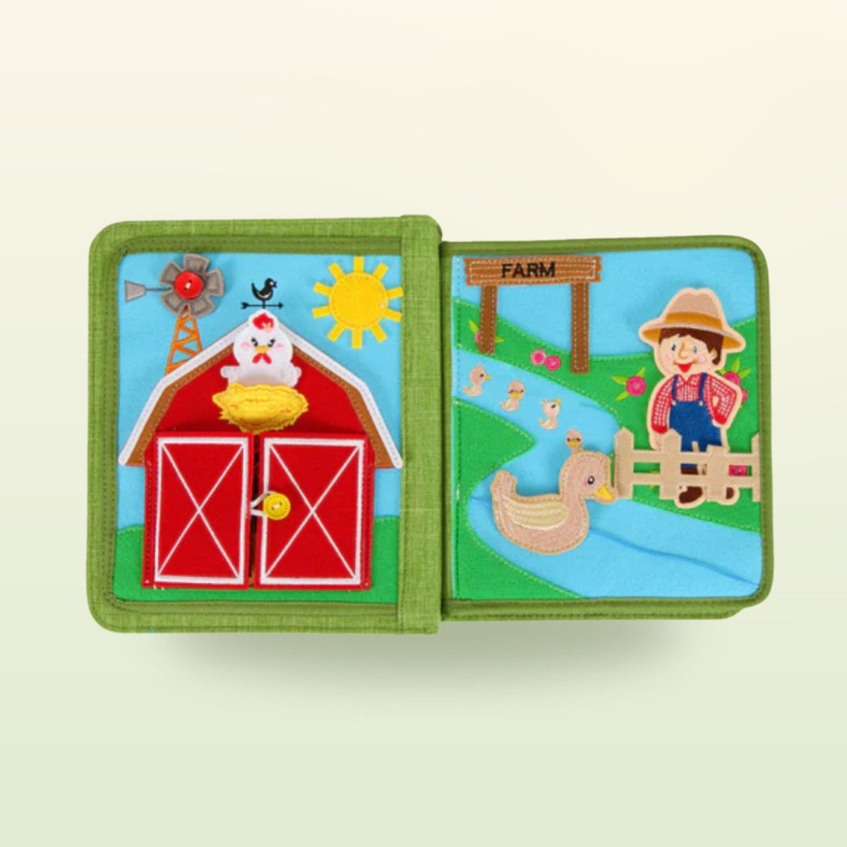 My First Book Farm + Backpack Set