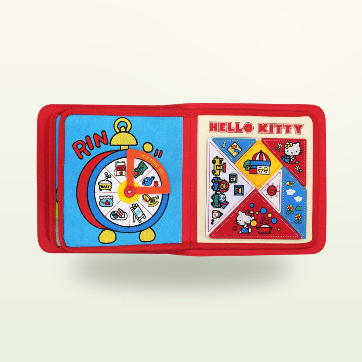 My First Book Hello Kitty (Red) + Backpack Set