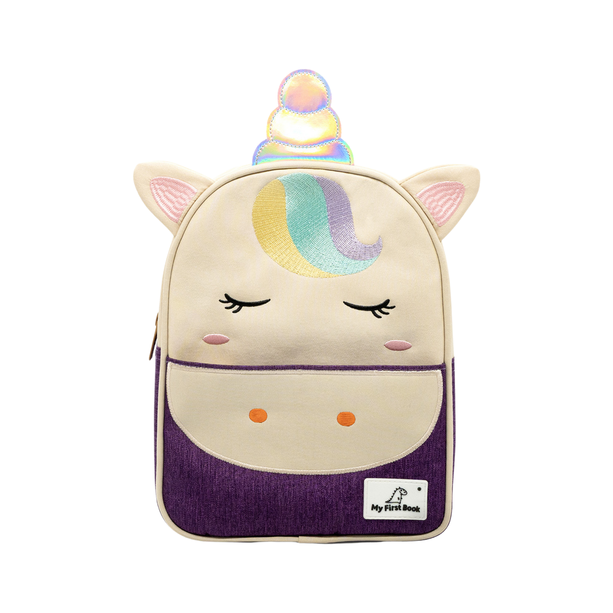 Children's backpack in Fairy Tale Worlds design from My First Book – matching accessory for the quiet book