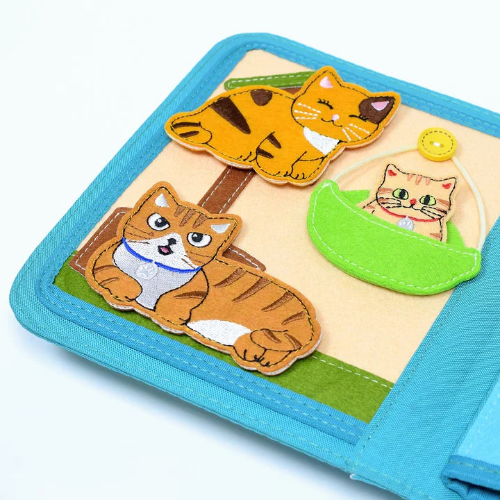 My First Book Lucky Cat + Backpack Set